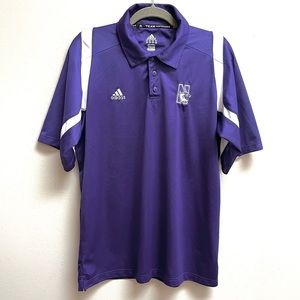 Adidas Northwestern Wildcats Polo Shirt